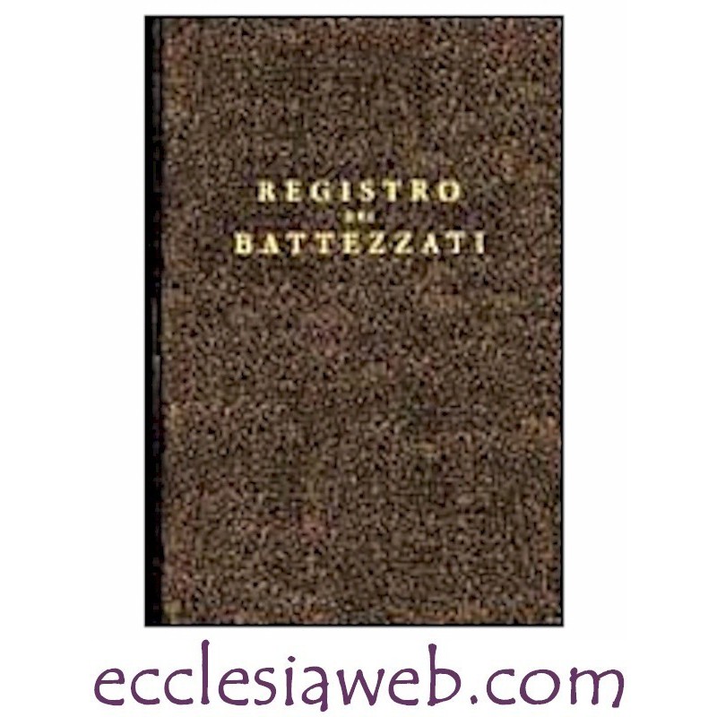 REGISTRO DEI BATTEZZATI