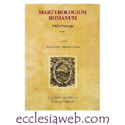 MARTYROLOGIUM ROMANUM. EDITIO PRINCEPS (1584)