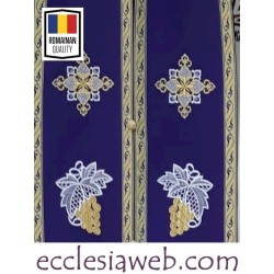 ORTHODOX STOLE IN VELVET WITH EMBROIDERY