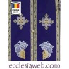 ETOLE ORTHODOXE EN VELOURS AVEC BRODERIE