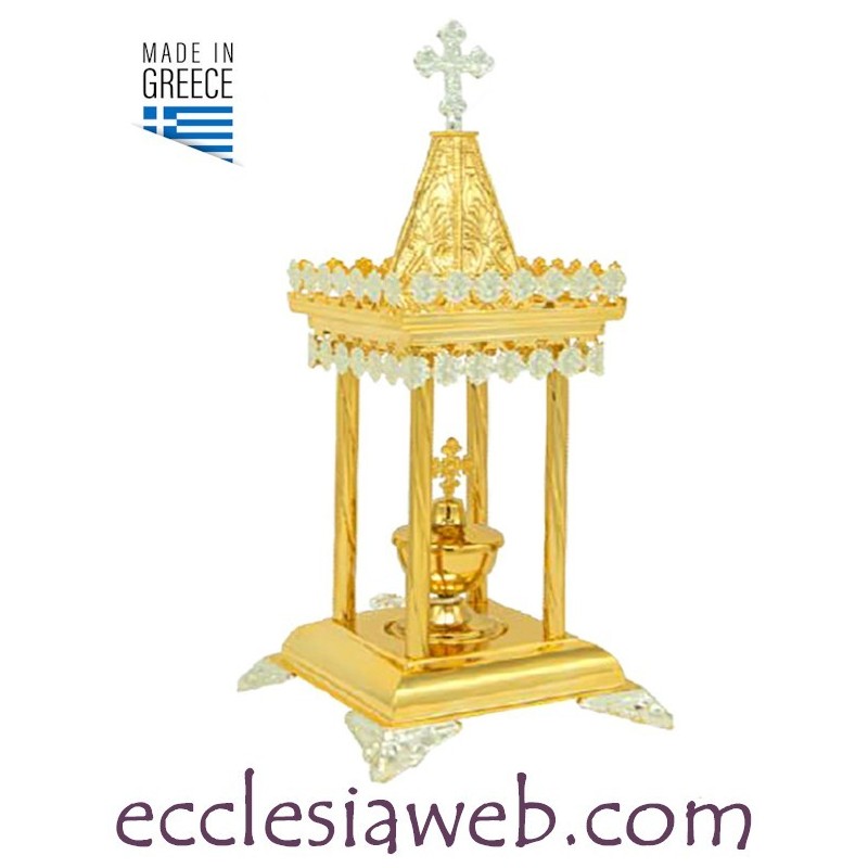 BICOLOR BRASS ORTHODOX TABERNACLE