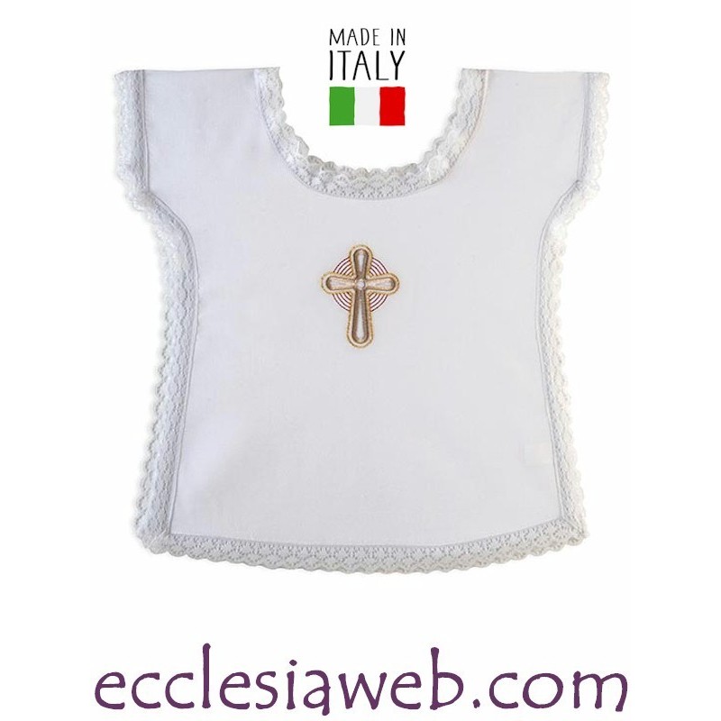 BAPTISM DRESS - EMBROIDERY CROSS