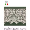 PIZZO MACRAME PER CAMICE IN PURO COTONE
