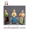 VIERGE DES BERGERS DE FATIMA - STATUE DE RÉSINE