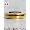 TECA PORTA OSTIE IN METALLO E LEGNO DI ULIVO