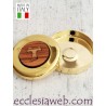 TECA PORTA OSTIE IN METALLO E LEGNO DI ULIVO