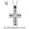 ORTHODOXE PECTORAL KREUZ MIT STEINEN