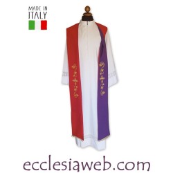 TRISTOLA BICOLORE CROCETTE