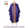 CASULA IN RASO CON BROCCATO