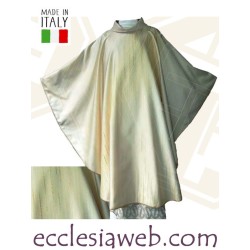 CASULA EMBROIDERED SILK RING NECK