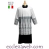 COTTA ROMAN NECK WITH EMBROIDERY LILYP 5 TURNS PAPAL TYPE