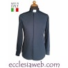 CAMICIA CLERGY MANICA LUNGA COTONE POPELINE