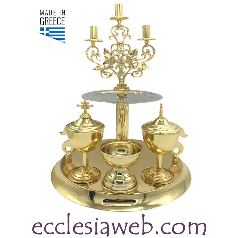 PENTACOSTAL ORTHODOX IN GOLDENEN MESSING