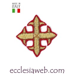 KREUZ AUF SILBER HINTERGRUND