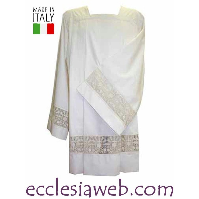TOP COTON AVEC DENTELLE