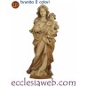 MADONNA ACCOMPAGNATRICE - STATUA IN LEGNO