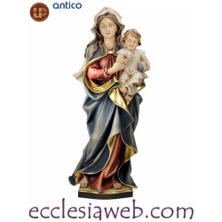 MADONNA ACCOMPAGNATRICE - STATUA IN LEGNO