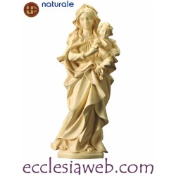 MADONNA ACCOMPAGNATRICE - STATUA IN LEGNO