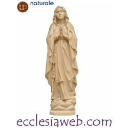 MADONNA DI LOURDES SENZA CORONA - STATUA IN LEGNO