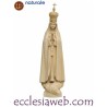 MADONNA DI FATIMA CON CORONA - STATUA IN LEGNO