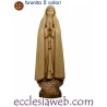 MADONNA DI FATIMA SENZA CORONA - STATUA IN LEGNO