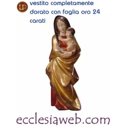 MADONNA MODERNA - STATUA IN LEGNO