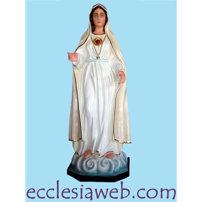 MADONNA DI FATIMA SECONDA APPARIZIONE - STATUA IN VETRORESINA