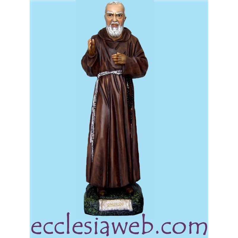 SAN PADRE PIO - STATUA IN RESINA VUOTA