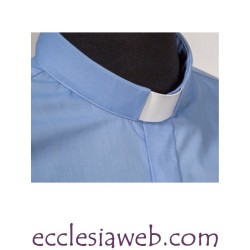 CAMICIA CLERGY MANICA LUNGA MISTO COTONE