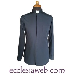 CAMICIA CLERGY MANICA LUNGA MISTO COTONE