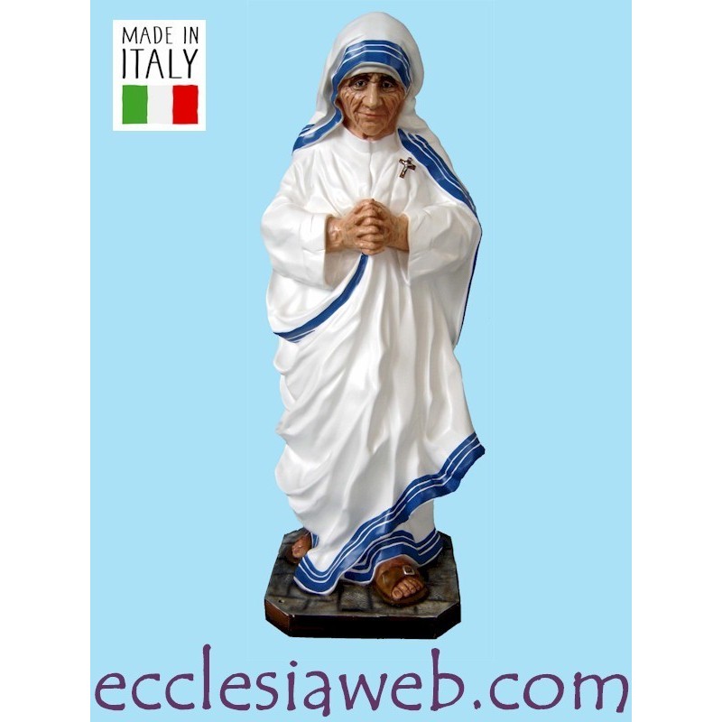 MADRE TERESA DI CALCUTTA - STATUA IN RESINA VUOTA