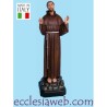 SAN FRANCESCO D'ASSISI - STATUA IN RESINA VUOTA CON BRACCIA APERTE