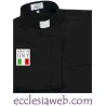 CAMICIA CLERGY MISTO COTONE MANICA CORTA