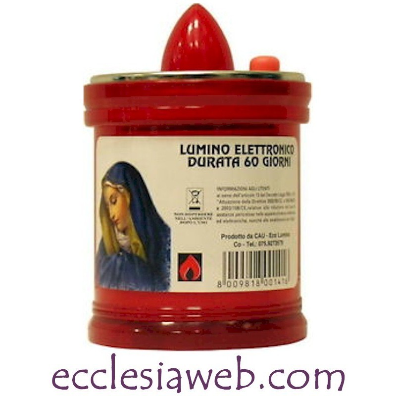 LUMINO ELETTRICO ROSSO