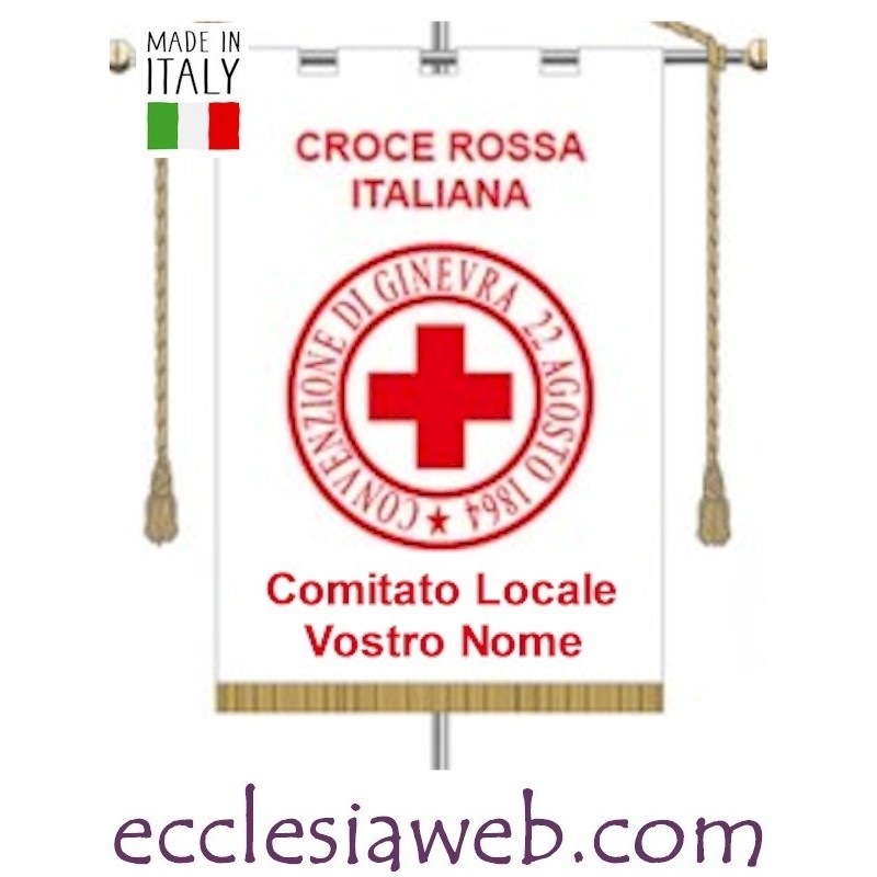 STENDARDO CROCE ROSSA ITALIANA