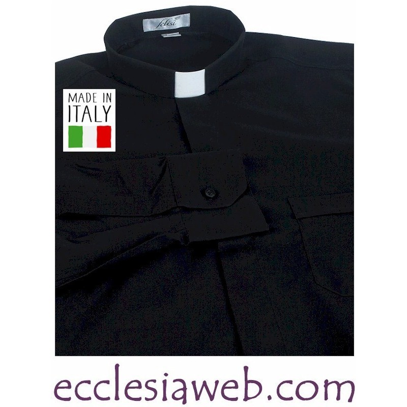 CAMICIA CLERGY EASY STRECH NO STIRO MANICA LUNGA