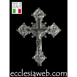 CROCE PROCESSIONALE IN ARGENTO - ARTE SACRA