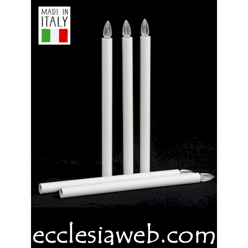 CANDELA ELETTRICA DI RICAMBIO PER VOTIVI. COMPLETA DI LAMPADINA