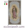 COPRIAMBONE RICAMATO - MADONNA DI GUADALUPE CON ROSE