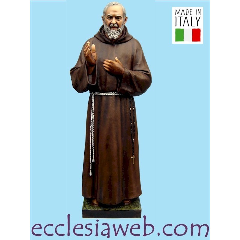 SAN PADRE PIO - STATUA IN VETRORESINA