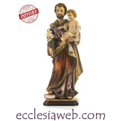 SAN GIUSEPPE CON BAMBINO - STATUA IN RESINA