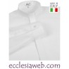 CAMICIA CLERGY MISTO COTONEMANICA LUNGA