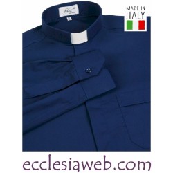 CAMICIA CLERGY MISTO COTONEMANICA LUNGA