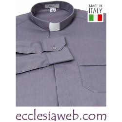 CAMICIA CLERGY MISTO COTONEMANICA LUNGA