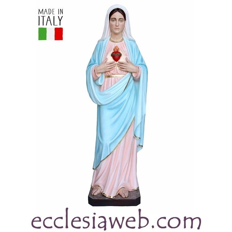 SACRO CUORE DI MARIA - STATUA IN VETRORESINA