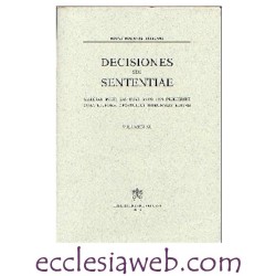 ROTAE ROMANAE DECISIONES SEU SENTENTIAE VOLUME 90 (1998)