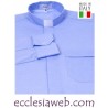 CAMICIA CLERGY MISTO LINO MANICA LUNGA