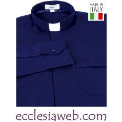 CAMICIA CLERGY MISTO LINO MANICA LUNGA